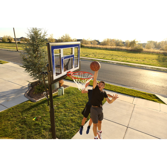 Lifetime Height Adjustable InGround Basketball Hoop (48" Polycarbonate